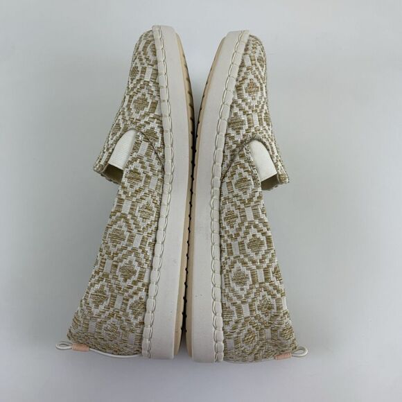 Clarks Cloudsteppers Step Glow Slip On Loafer Soft Cushion Woven Pattern Women 9 - Picture 8 of 13